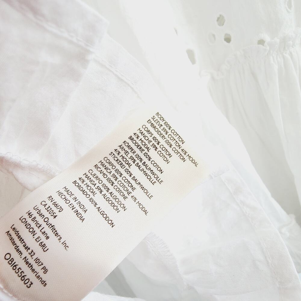 Free People White Eyelet Dress - Picture 10 of 11